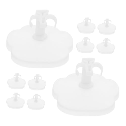 WHAMVOX 10 Stück Teiliges Stabile Kunststoff Doll Display Halter für Puppen und Kleine Figuren Transparent Einfach zu Verwenden für Sammler und Dekoration von WHAMVOX