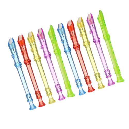 WHAMVOX 10 Stück Teiliges Transparente Kinderblockflöten Kunststoff Mini Recorder für Schule und Anfänger Bunte Candy Farben Einfach zu Lernen und Vielseitig Einsetzbar WHAMVOX 10 Stück Teiliges Transparente Kinderblockflöten Kunststoff Mini Recorder für Schule und Anfänger Bunte Candy Farben Einfach zu Lernen und Vielseitig Einsetzbar von WHAMVOX