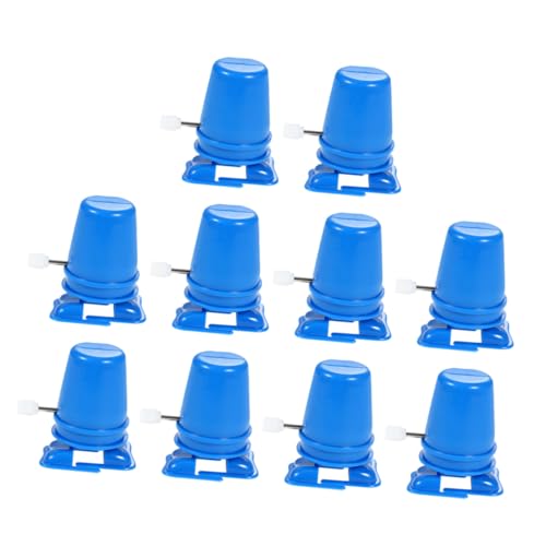 WHAMVOX 10 Stück Teiliges Wind up Mechanismus DIY Mechanische Bewegung für Kinderhandwerk Roboter Zubehör Sicher und Langlebig in Blau von WHAMVOX