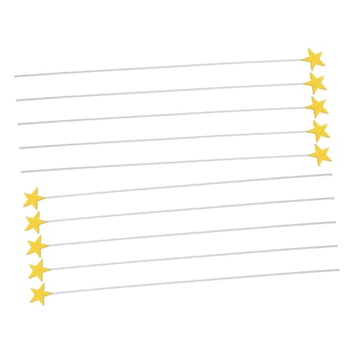 WHAMVOX 100 Stück Teiliges DIY Cupcake Toppers aus Weichem Schaumstoff Wiederverwendbare Gelbe Sternförmige Tortendeko Vielseitig Einsetzbar für Geburtstags Babyparty Kuchenverzierung WHAMVOX 100 Stück Teiliges DIY Cupcake Toppers aus Weichem Schaumstoff Wiederverwendbare Gelbe Sternförmige Tortendeko Vielseitig Einsetzbar für Geburtstags Babyparty Kuchenverzierung von WHAMVOX