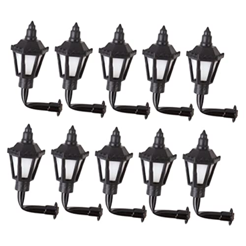 WHAMVOX Kleiner Wandlampen 10 Stücke LED Puppenhaus Wandleuchten Miniatur Lichtschmuck für Sandtisch Selbstgemacht Romantische Dekoratives Zubehör WHAMVOX Kleiner Wandlampen 10 Stücke LED Puppenhaus Wandleuchten Miniatur Lichtschmuck für Sandtisch Selbstgemacht Romantische Dekoratives Zubehör von WHAMVOX