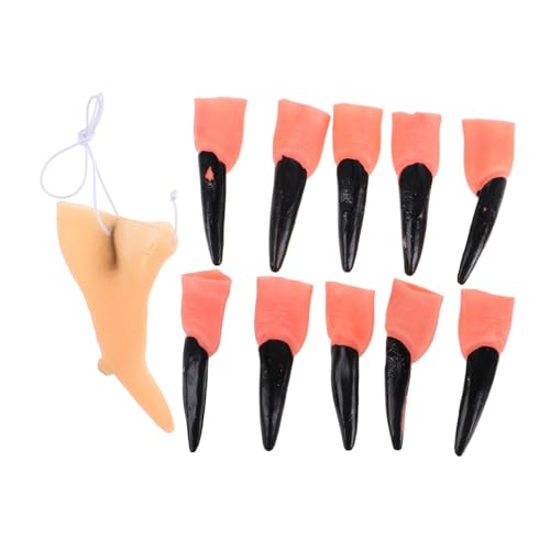 WHAMVOX 11 Stück Halloween Hexennase Teiliges Fake Fingernägel Langlebige Requisiten Gruselige Lange Nägel Leichte Party-deko für Fasching Halloween Kostüm Horror-events und Cosplay WHAMVOX 11 Stück Halloween Hexennase Teiliges Fake Fingernägel Langlebige Requisiten Gruselige Lange Nägel Leichte Party-deko für Fasching Halloween Kostüm Horror-events und Cosplay von WHAMVOX