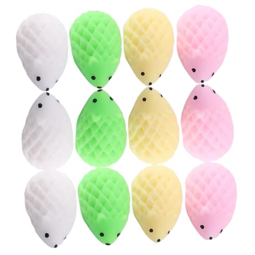 WHAMVOX 12 Stück Teiliges Igel Stressabbau Niedliches Decompression Squeeze Toy Buntes Anti Stress für Erwachsene für Partyspaß und Sensoriktraining WHAMVOX 12 Stück Teiliges Igel Stressabbau Niedliches Decompression Squeeze Toy Buntes Anti Stress für Erwachsene für Partyspaß und Sensoriktraining von WHAMVOX