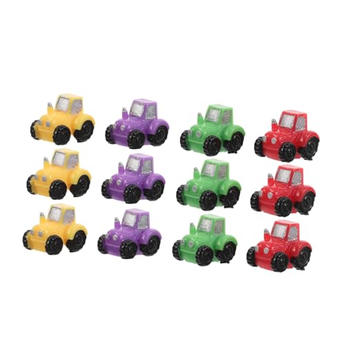 WHAMVOX 12 Stück Teiliges Mini-Fahrzeug-Figuren Resin Bunte Miniatur-Bauernhof-Fahrzeuge Detailreiche Mikro-landschaftsmodelle für Puppenhaus und Farm-Szene Dekoration WHAMVOX 12 Stück Teiliges Mini-Fahrzeug-Figuren Resin Bunte Miniatur-Bauernhof-Fahrzeuge Detailreiche Mikro-landschaftsmodelle für Puppenhaus und Farm-Szene Dekoration von WHAMVOX