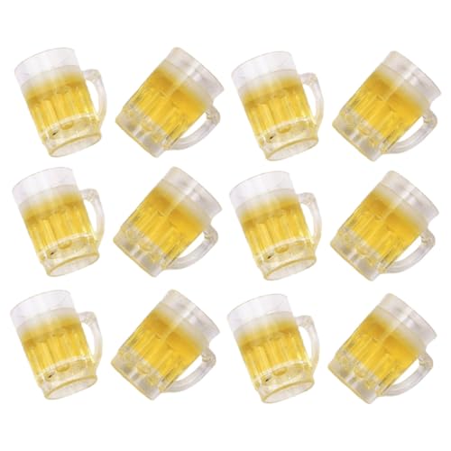 WHAMVOX 12 Stück Teiliges Miniatur Bierkrug Realistische Harz Bierbecher für Puppenhaus Dekoration Kompakte Mini Haus Accessoires für und Tischdeko WHAMVOX 12 Stück Teiliges Miniatur Bierkrug Realistische Harz Bierbecher für Puppenhaus Dekoration Kompakte Mini Haus Accessoires für und Tischdeko von WHAMVOX