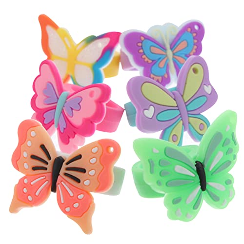 WHAMVOX 12 Stücke Bunte Schmetterlingsringe für Kinder Dchen Party Mitgebsel Cartoon Finger Ringe Dekoration für Dchen Spielzeug Ringe für Kinder WHAMVOX 12 Stücke Bunte Schmetterlingsringe für Kinder Dchen Party Mitgebsel Cartoon Finger Ringe Dekoration für Dchen Spielzeug Ringe für Kinder von WHAMVOX