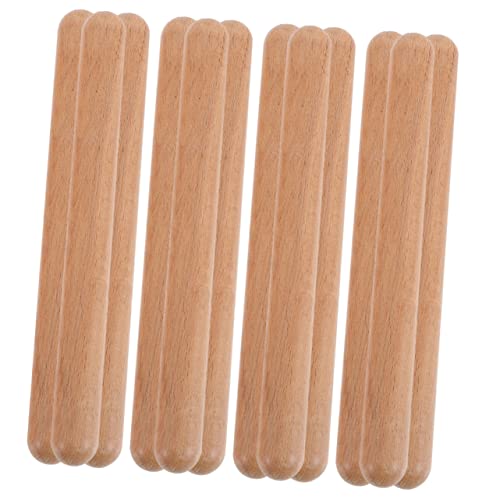 WHAMVOX 12Stücke Teiliges Hölzerne Rhythmusstöcke für Musikinstrumente aus Hochwertigem Holz Fördert Rhythmus und Musikalische Verständnis für Einsatz WHAMVOX 12Stücke Teiliges Hölzerne Rhythmusstöcke für Musikinstrumente aus Hochwertigem Holz Fördert Rhythmus und Musikalische Verständnis für Einsatz von WHAMVOX