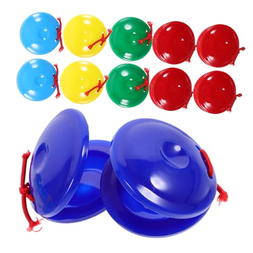 WHAMVOX 12Stücke Teiliges Schlaginstrument aus Castanets Einfaches Percussion Musikalität und Rhythmusentwicklung für Frühkindliche Bildung WHAMVOX 12Stücke Teiliges Schlaginstrument aus Castanets Einfaches Percussion Musikalität und Rhythmusentwicklung für Frühkindliche Bildung von WHAMVOX