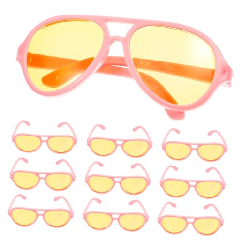 WHAMVOX 16St Minipuppenbrille Sonnenbrille für Mädchen farbige Sonnenbrille Spielzeuge Mädchenspielzeug modische Brillendekore Mini-Brillenmodelle Cosplay Requisiten kleine Gläser Baby von WHAMVOX