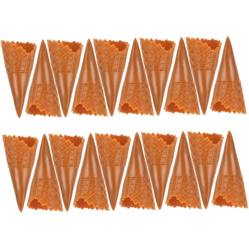 WHAMVOX 18 Stück Teiliges Mini Eistüten aus Robustem Realistische Eiswaffel Charms für DIY Schmuck und Haarclips Bunte Deko für Puppenhäuser und Bastelprojekte WHAMVOX 18 Stück Teiliges Mini Eistüten aus Robustem Realistische Eiswaffel Charms für DIY Schmuck und Haarclips Bunte Deko für Puppenhäuser und Bastelprojekte von WHAMVOX