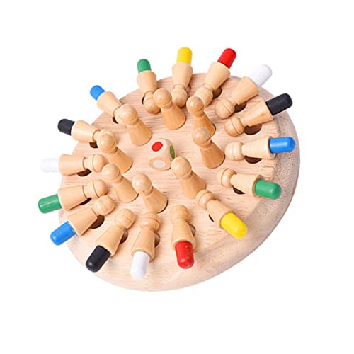 WHAMVOX 1Satz Holz Brettspiel Memory Matching Schachspielzeug für Interaktives Lernspielzeug Gedächtnis Geduld und Kreativen Denkfähigkeiten für Spielzeiten WHAMVOX 1Satz Holz Brettspiel Memory Matching Schachspielzeug für Interaktives Lernspielzeug Gedächtnis Geduld und Kreativen Denkfähigkeiten für Spielzeiten von WHAMVOX