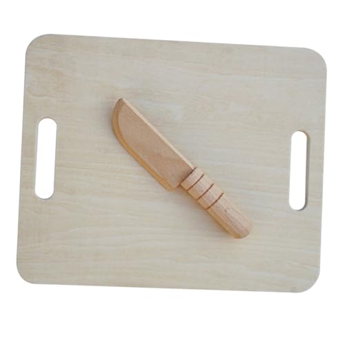 WHAMVOX 1Satz Holzspielzeug Kinderküche Teiliges Schneidspielzeug aus Robustem Holz Rollenspiele und Kreative Kochabenteuer für Jungen und Ab Jahren von WHAMVOX