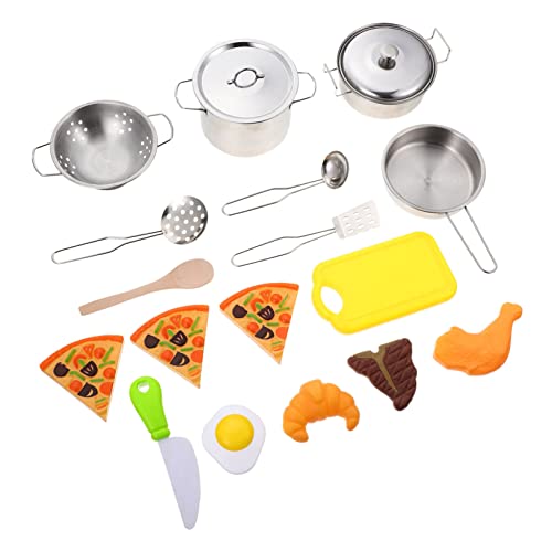 WHAMVOX 1Satz Kochgeschirr Kochspielzeug für Jungen und Teiliges Rollenspielset Sicheres und Kreatives Küchenspielzeug für Fantasievolles WHAMVOX 1Satz Kochgeschirr Kochspielzeug für Jungen und Teiliges Rollenspielset Sicheres und Kreatives Küchenspielzeug für Fantasievolles von WHAMVOX