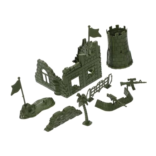 WHAMVOX 1Satz Militärspielzeug Set für mit Realistischen Figuren und Zubehör DIY Sandtisch Burg Modell für Jungen WHAMVOX 1Satz Militärspielzeug Set für mit Realistischen Figuren und Zubehör DIY Sandtisch Burg Modell für Jungen von WHAMVOX