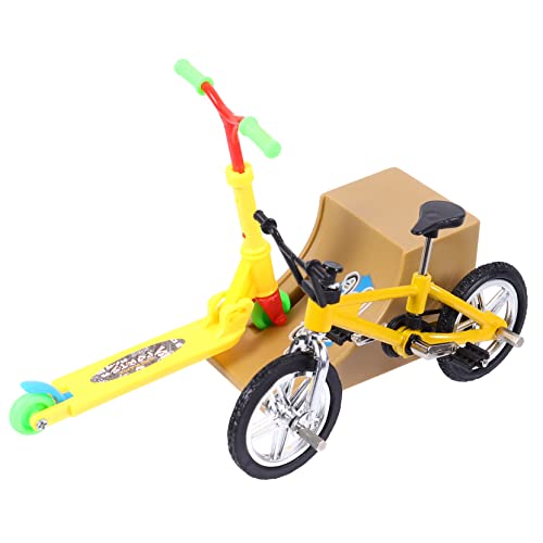 WHAMVOX 1Satz Mini Fingerspielzeug Tragbares Fingersportspielzeug für Fingerbike Skateboard mit Rampe Lernspielzeug für Erwachsene für Geburtstagsgeschenke Spielspaß von WHAMVOX