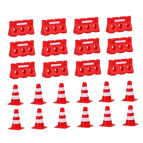 WHAMVOX 1Satz Simulation Straßenblock Modell Teiliges für Kindergarten Unterrichtshilfen Roten Verkehrskegeln und Roten Wasserbarrieren für Kreatives Rollenspiel WHAMVOX 1Satz Simulation Straßenblock Modell Teiliges für Kindergarten Unterrichtshilfen Roten Verkehrskegeln und Roten Wasserbarrieren für Kreatives Rollenspiel von WHAMVOX