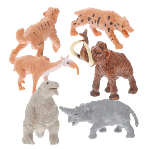 WHAMVOX 1Satz Simulierte Prähistorische Tiere Modellspielzeug für Lernspielzeug Kreativität für Sammlung und Dekoration WHAMVOX 1Satz Simulierte Prähistorische Tiere Modellspielzeug für Lernspielzeug Kreativität für Sammlung und Dekoration von WHAMVOX