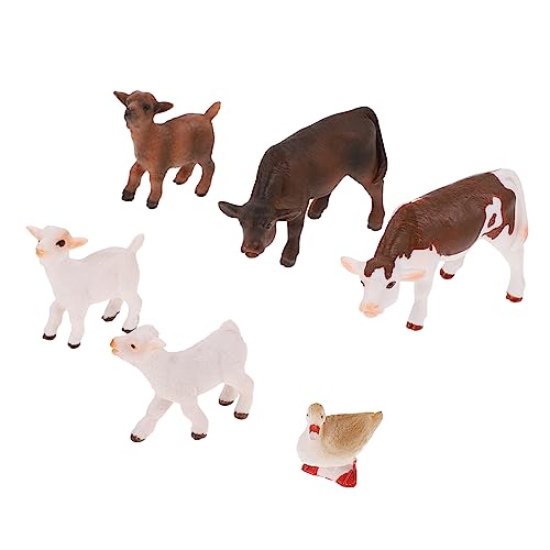 WHAMVOX 1Satz Teiliges Realistischer Tiermodelle für Bauernhoftiere Pädagogisches Tiermodell Dekorative Figuren für Kinderzimmer und Lernspielzeug WHAMVOX 1Satz Teiliges Realistischer Tiermodelle für Bauernhoftiere Pädagogisches Tiermodell Dekorative Figuren für Kinderzimmer und Lernspielzeug von WHAMVOX