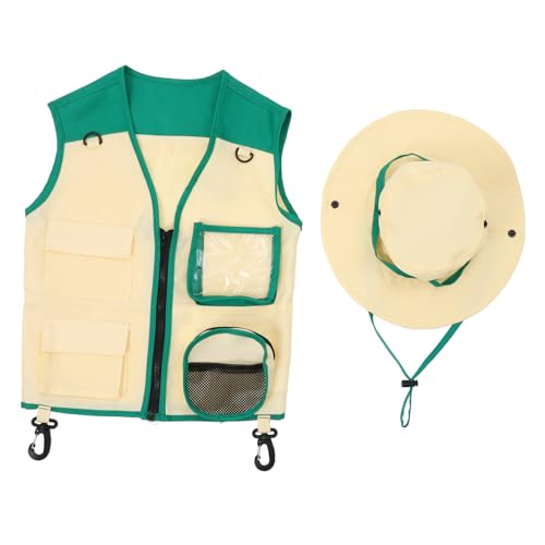 WHAMVOX 1Satz Unserem Teiligem Weste Hut für Rollenspiele für Erkundungen im Freien Camping WHAMVOX 1Satz Unserem Teiligem Weste Hut für Rollenspiele für Erkundungen im Freien Camping von WHAMVOX