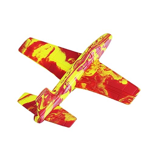 WHAMVOX 1stück Lustiges Handwurf Flugzeug Bunte Interessante Gleitschirmflugzeuge Für Fördert Hand-Augen-koordination Und Outdoor-spielspaß Farbe Zufällig von WHAMVOX