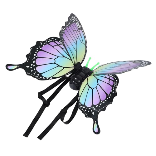 WHAMVOX 1set Elektrische Feenflügel Mit Led-lichtern – Bewegliche Schmetterlingsflügel – Feenkostüm-Accessoire Für Geburtstag, Halloween, Cosplay, Frühling, Outdoor-Dekoration WHAMVOX 1set Elektrische Feenflügel Mit Led-lichtern – Bewegliche Schmetterlingsflügel – Feenkostüm-Accessoire Für Geburtstag, Halloween, Cosplay, Frühling, Outdoor-Dekoration von WHAMVOX