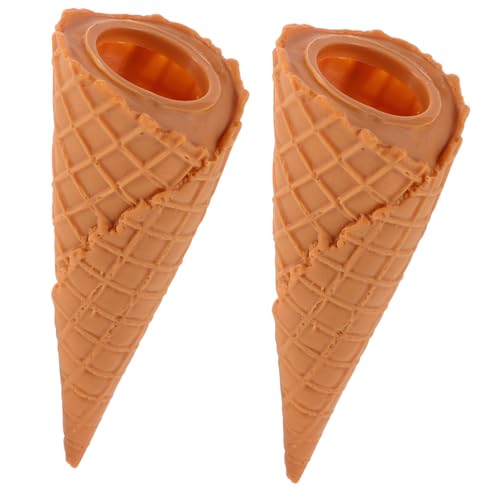 WHAMVOX 2 Lebensechte Eistütenmodelle: Realistische Dessert-Requisite Für Die Dekoration Von Süßwarenläden – Leicht Zu Bewegen Und Anzuordnendes Leeres Kegelmodell WHAMVOX 2 Lebensechte Eistütenmodelle: Realistische Dessert-Requisite Für Die Dekoration Von Süßwarenläden – Leicht Zu Bewegen Und Anzuordnendes Leeres Kegelmodell von WHAMVOX