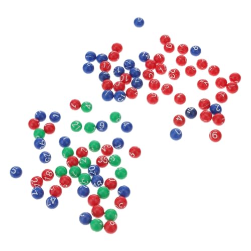 WHAMVOX 2 Packungen Kleine Lotteriekugeln aus Langlebigem Kunststoff mit Eingravierten Zahlen Praktische Raffle Balls für Bingo Tombola und Partyspiele Vielseitige Plastikspielbälle für WHAMVOX 2 Packungen Kleine Lotteriekugeln aus Langlebigem Kunststoff mit Eingravierten Zahlen Praktische Raffle Balls für Bingo Tombola und Partyspiele Vielseitige Plastikspielbälle für von WHAMVOX