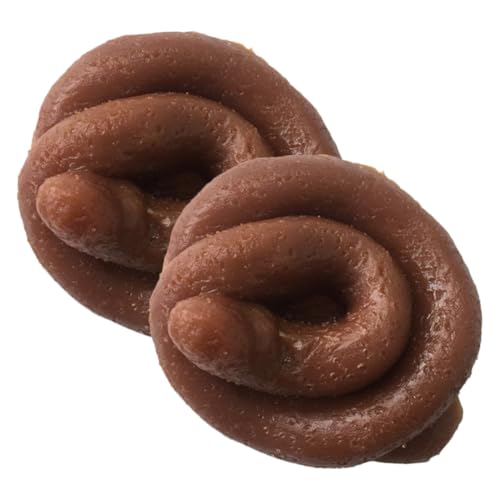 WHAMVOX 2 Stück Teiliges Fake Poop Realistische Halloween Streich Requisite Party Scherzartikel für Lustige Überraschungen und Spaßige Aprilscherze von WHAMVOX