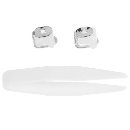 WHAMVOX 2 Stück Teiliges Silbernes Zahncap Hiphop inspirierte Einzelne Zahnkappe Einfache Reinigung Modischer Party Kostüm schmuck für Männer und Frauen Selbstbewusstes Lächeln WHAMVOX 2 Stück Teiliges Silbernes Zahncap Hiphop inspirierte Einzelne Zahnkappe Einfache Reinigung Modischer Party Kostüm schmuck für Männer und Frauen Selbstbewusstes Lächeln von WHAMVOX