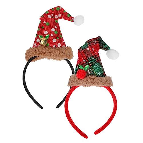 WHAMVOX Eleganter Weihnachts-kopfschmuck Haarband 2er-set Lichtecht Bequem Geeignet Für Geburtstags- Hochzeits- Und Weihnachtsdekorationen von WHAMVOX