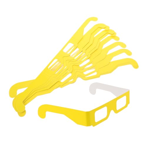WHAMVOX 3D-Brille Neon-rechteck-Sonnenbrille Brille Für Partys Leuchtende Farben Brille Für Festivals von WHAMVOX
