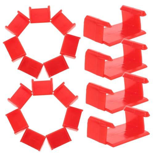 WHAMVOX 20 Stück Teiliges Kunststoff Gleisverbinder für Modelleisenbahnen Stabile Schienenklammern zur Gleissicherung Kompatibel mit Spielzeugeisenbahnen zum Erweitern und Verbinden von WHAMVOX 20 Stück Teiliges Kunststoff Gleisverbinder für Modelleisenbahnen Stabile Schienenklammern zur Gleissicherung Kompatibel mit Spielzeugeisenbahnen zum Erweitern und Verbinden von von WHAMVOX