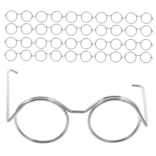 WHAMVOX 20 Stück Teiliges Mini puppenbrillen aus Stabilem Metallrahmen ohne Gläser Stylische Puppenaccessoires für Puppenkleidung Leicht Bruchfest Geschenk oder Fotorequisite WHAMVOX 20 Stück Teiliges Mini puppenbrillen aus Stabilem Metallrahmen ohne Gläser Stylische Puppenaccessoires für Puppenkleidung Leicht Bruchfest Geschenk oder Fotorequisite von WHAMVOX
