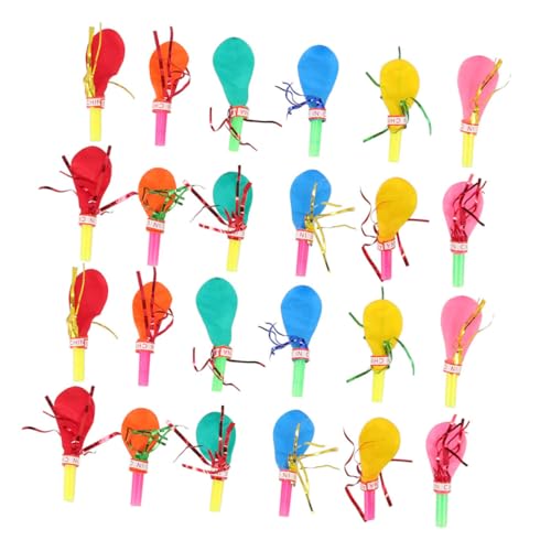 WHAMVOX 200pcs Weihnachtsfeierballons Und Noisemaker Für Kinder Zum Geburtstag Und Halloween -feierlichkeiten Punchballons Und Süße Pfeifen von WHAMVOX