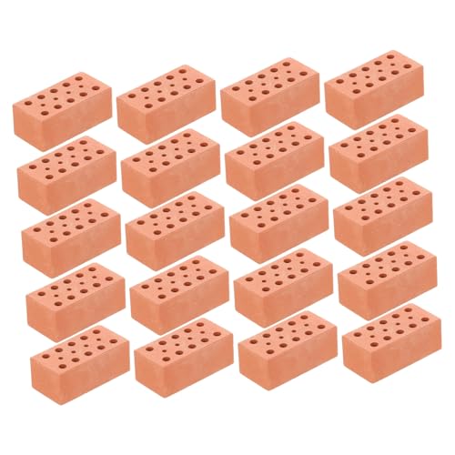 WHAMVOX 20Stücke Miniaturziegel Modelle für DIY Sandtisch Simulation Ziegelsteine für Kreatives Modellbau Handwerk und Puppenhausgestaltung Erwachsene WHAMVOX 20Stücke Miniaturziegel Modelle für DIY Sandtisch Simulation Ziegelsteine für Kreatives Modellbau Handwerk und Puppenhausgestaltung Erwachsene von WHAMVOX