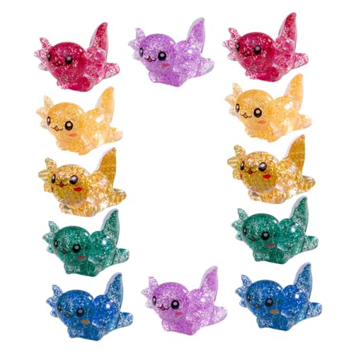 WHAMVOX 24 Stück Teiliges Mini Axolotl Figuren Set aus Kunstharz Niedliche DIY Dekoration für Puppenhäuser und Aquarien Spielerische Garten Partyaccessoires Naturinspiriert für WHAMVOX 24 Stück Teiliges Mini Axolotl Figuren Set aus Kunstharz Niedliche DIY Dekoration für Puppenhäuser und Aquarien Spielerische Garten Partyaccessoires Naturinspiriert für von WHAMVOX