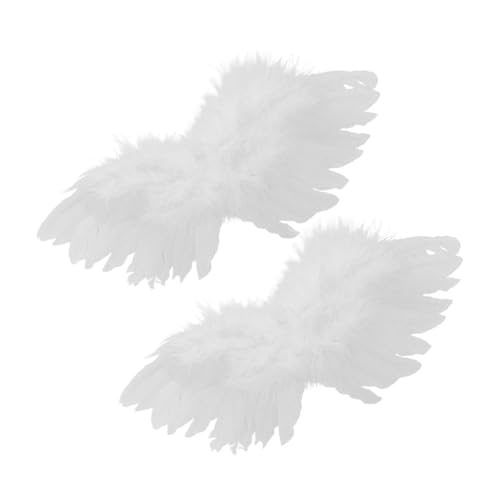 WHAMVOX 2Stücke Engel Flügel für Puppen Weiche DIY Bastel Engel Flügel Dekoration Charmante Flügel Modelle für Puppen und Kunsthandwerk Kreative Projekte WHAMVOX 2Stücke Engel Flügel für Puppen Weiche DIY Bastel Engel Flügel Dekoration Charmante Flügel Modelle für Puppen und Kunsthandwerk Kreative Projekte von WHAMVOX