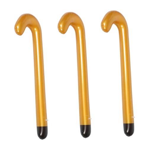 WHAMVOX 3 Stück Aufblasbarer Gehstock Leicht Tragbar Party Deko Senioren Kostüm Zubehör Stabilitätsfördernd für Outdoor und Zuhause WHAMVOX 3 Stück Aufblasbarer Gehstock Leicht Tragbar Party Deko Senioren Kostüm Zubehör Stabilitätsfördernd für Outdoor und Zuhause von WHAMVOX