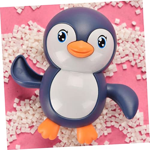 WHAMVOX 3 Stück Badespielzeug Aufziehbare Pinguin Badetiere Schwimmspielzeug Badewanne Wasserspielzeug frei Sicherer Badespaß Geschenk für Kleinkinder von WHAMVOX
