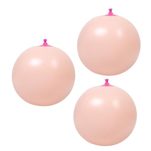 WHAMVOX 3 Stück PVC Beachbälle Robuste Aufblasbare Strandbälle für Outdoor Pool Party Leicht Transportierbar Schnell Aufblasbar und Platzsparend für Sommer Spielspaß WHAMVOX 3 Stück PVC Beachbälle Robuste Aufblasbare Strandbälle für Outdoor Pool Party Leicht Transportierbar Schnell Aufblasbar und Platzsparend für Sommer Spielspaß von WHAMVOX