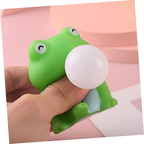 WHAMVOX 3 Stück Teiliges Frosch Stressspielzeug aus Elastischem TPR Realistische Mini dekompression zum Drücken und Ziehen Lustiges Büro Aktivitätsspielzeug für Erwachsene von WHAMVOX