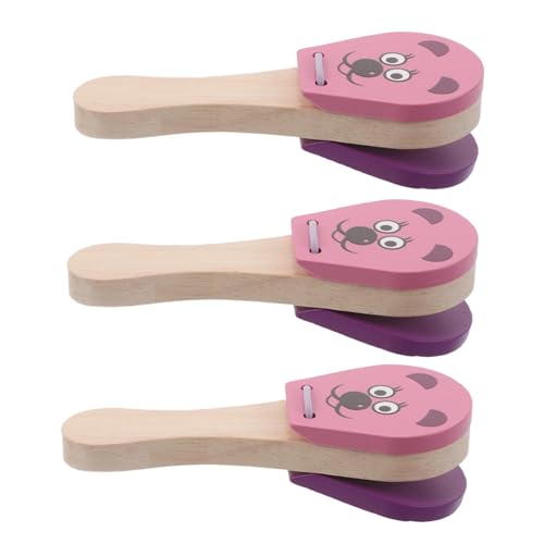 WHAMVOX 3 Stück Teiliges Holz Rassel mit Mausmotiv Junge Mädchen Musikinstrumente aus Natürlichem Holz für Junge Mädchen und Kleinkinder Pädagogisches Percussion Frühkindlichen WHAMVOX 3 Stück Teiliges Holz Rassel mit Mausmotiv Junge Mädchen Musikinstrumente aus Natürlichem Holz für Junge Mädchen und Kleinkinder Pädagogisches Percussion Frühkindlichen von WHAMVOX