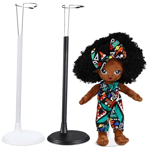 WHAMVOX 3 Stück Teiliges PVC Stabile Displayständer mit Anti rutsch Basis Vielseitig für Puppen Figuren Kleidung Einfache Montage und Weiß und Schwarz WHAMVOX 3 Stück Teiliges PVC Stabile Displayständer mit Anti rutsch Basis Vielseitig für Puppen Figuren Kleidung Einfache Montage und Weiß und Schwarz von WHAMVOX