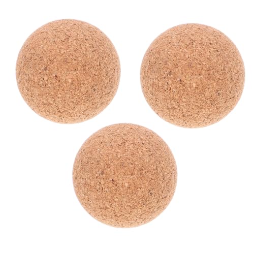 WHAMVOX 3 Stück Teiliges Tischfußball Korkbälle aus Verschleißfestem Holz Kleine Ersatzbälle für Tragbare Kickertische Kompakte Indoor Tischkicker Zubehörteile WHAMVOX 3 Stück Teiliges Tischfußball Korkbälle aus Verschleißfestem Holz Kleine Ersatzbälle für Tragbare Kickertische Kompakte Indoor Tischkicker Zubehörteile von WHAMVOX