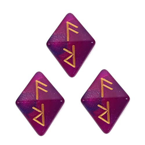 WHAMVOX 3 Stück mehrseitige boardgame настольная игра spielewürfel spielwaren dekoringe Masse Desktop-Spielwürfel polyedrische Konstellationsrunenwürfel Acryl Violett WHAMVOX 3 Stück mehrseitige boardgame настольная игра spielewürfel spielwaren dekoringe Masse Desktop-Spielwürfel polyedrische Konstellationsrunenwürfel Acryl Violett von WHAMVOX