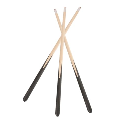 WHAMVOX 3 Stücke 48Cm Mini Billard Queue Für Kurze Pool Queue Leichte Hartholz Billardtisch Queues Für von WHAMVOX