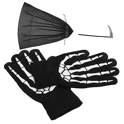 WHAMVOX 3pcs Set Party Cosplay Mantel Handschuhe Halloween Cape Prop für Erwachsene WHAMVOX 3pcs Set Party Cosplay Mantel Handschuhe Halloween Cape Prop für Erwachsene von WHAMVOX