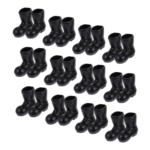 WHAMVOX 30 Stück Miniatur Weihnachtsmann Stiefel Dekoration Weihnachten Mini Boots für Puppenhaus Zubehör Kreatives Weihnachtsdeko für DIY Projekte von WHAMVOX
