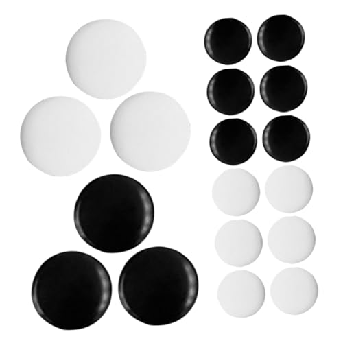 WHAMVOX 360Stücke Schachfiguren aus Melamin Kleine Schwarze und Weiße Spielsteine Runde und Glatte Oberfläche Schachzubehör für Schule und Freizeit für Unterhaltsame WHAMVOX 360Stücke Schachfiguren aus Melamin Kleine Schwarze und Weiße Spielsteine Runde und Glatte Oberfläche Schachzubehör für Schule und Freizeit für Unterhaltsame von WHAMVOX