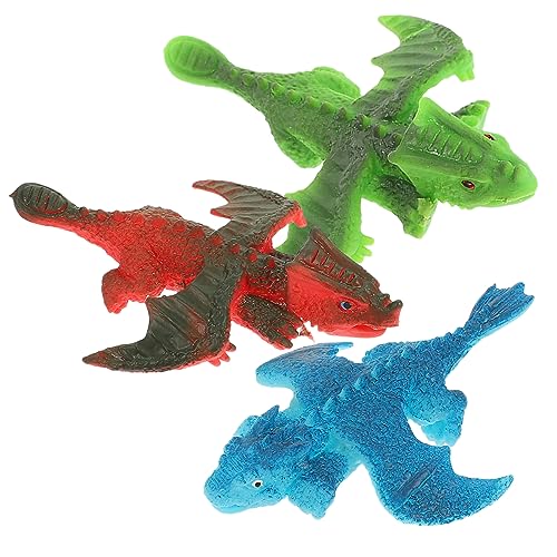 WHAMVOX 3Stücke Dinosaurier Fingerschlittenspielzeug Lustige Weiche für Stressabbau für Partys und WHAMVOX 3Stücke Dinosaurier Fingerschlittenspielzeug Lustige Weiche für Stressabbau für Partys und von WHAMVOX